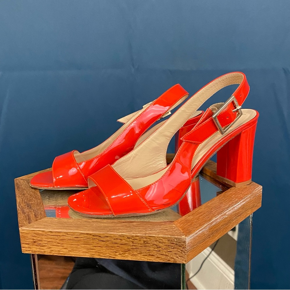 Kate Spade Patent Leather Sandals Heels